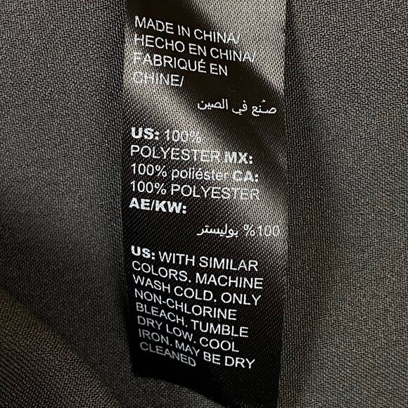 NWT White House Black Market WHBM Silver Satin Wrap Tapered Ankle Pant Size 0 - Picture 11 of 14